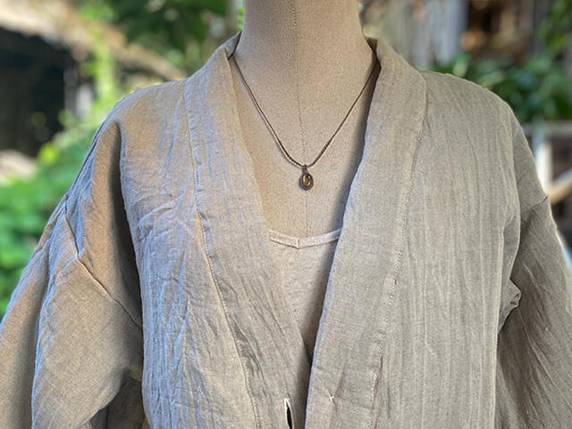 asana HEMP100% ふかふか リバーシブル はんてん・きなり