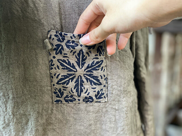 asana HEMP100% ふかふか リバーシブル はんてん・きなり