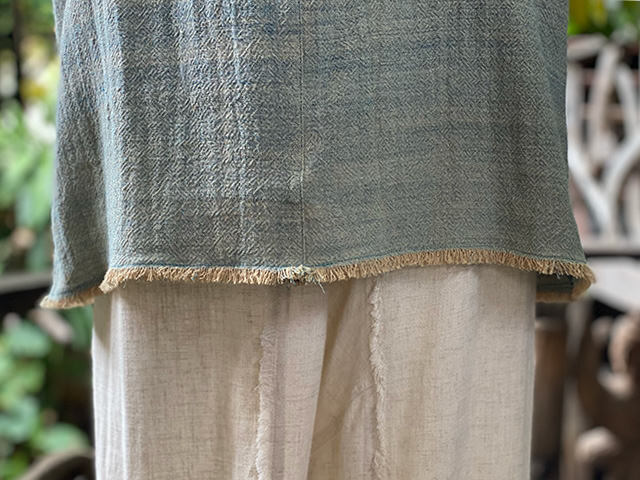 asana HEMP100% ポケット タンク・草木染め