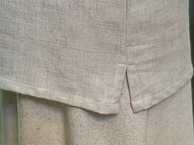 asana HEMP100% テロテロ タンクトップ・きなり