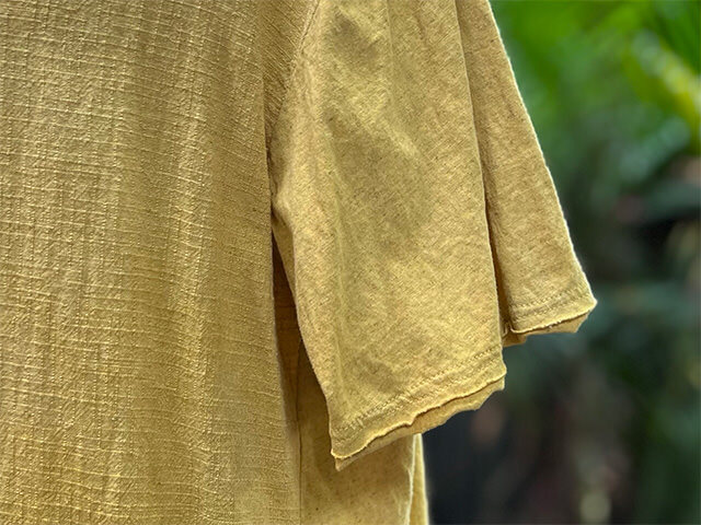 asana ヘンプコットン スウィッチ Tee・草木染め