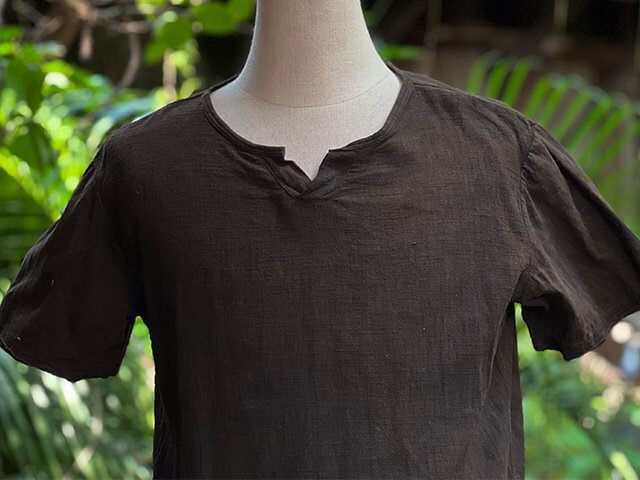 asana ヘンプコットン スウィッチ Tee・草木染め