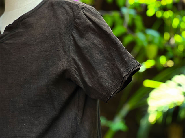 asana ヘンプコットン スウィッチ Tee・草木染め