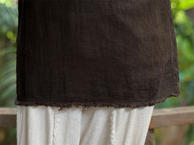 asana ヘンプコットン スウィッチ Tee・草木染め