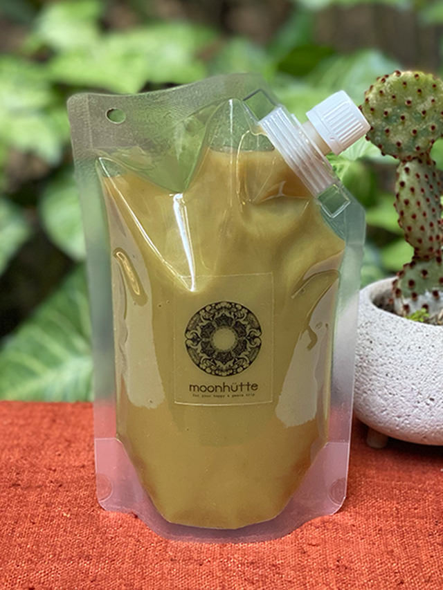 【超人気】オーガニックコブミカンペースト(カフィアライムシャンプー)250×10 moonhutte コブミカン ペースト【パヤカオンラインショップ】