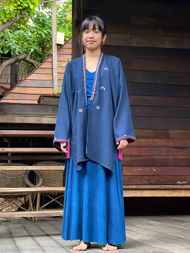 HEMP100% ヤオ族 ロングジャケット【パヤカ オンラインショップ】 