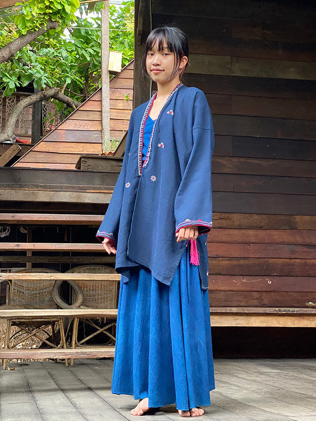 HEMP100% ヤオ族 ロングジャケット【パヤカ オンラインショップ】