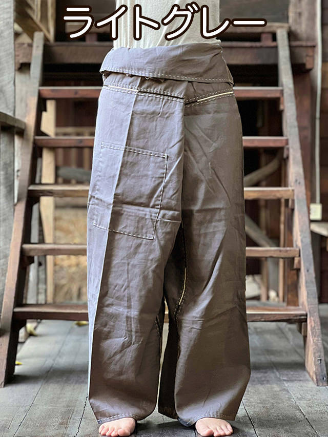 HEMP100% 手縫い タイパンツ 【パヤカ オンラインショップ】