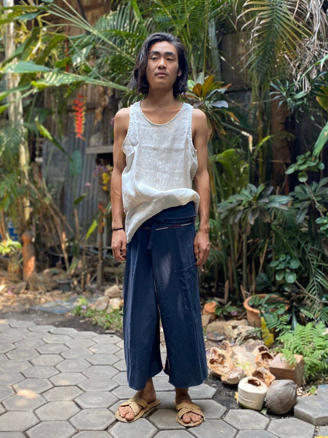 HEMP100% 手縫い パンツ【パヤカ オンラインショップ】