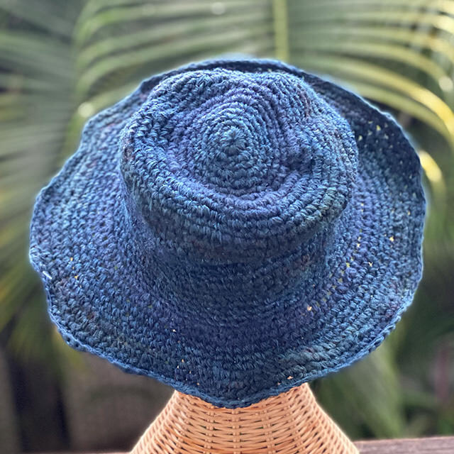 HEMP100% 草木染め ハット