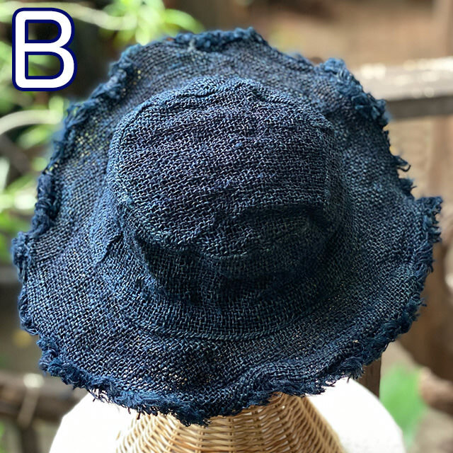 HEMP100% 草木染め ハット【パヤカ オンラインショップ】