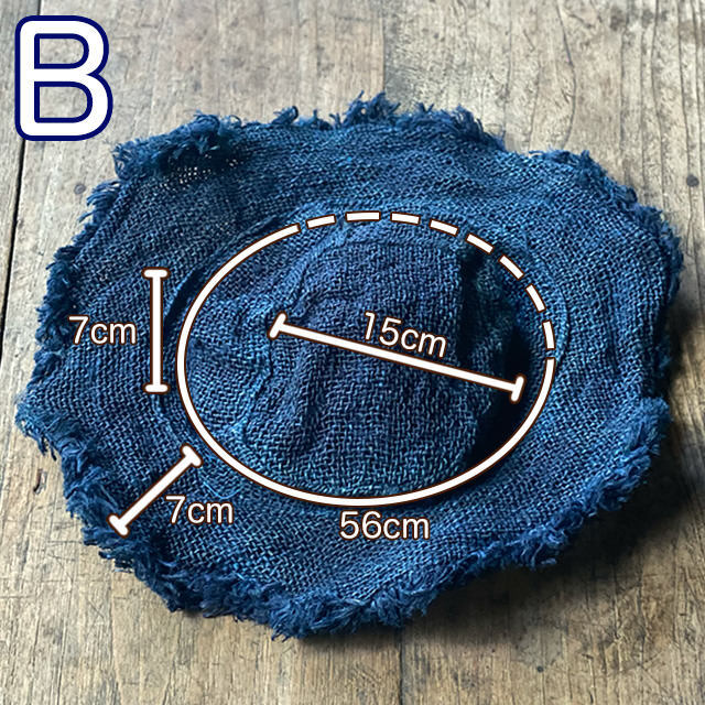 HEMP100% 草木染め ハット