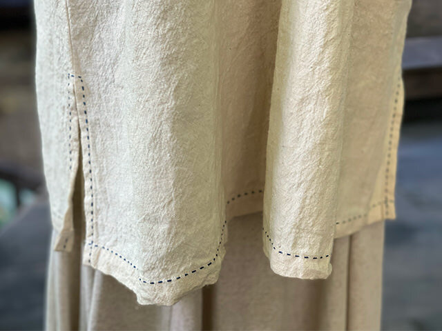 HEMP100% ロングスリーブ カーディガン