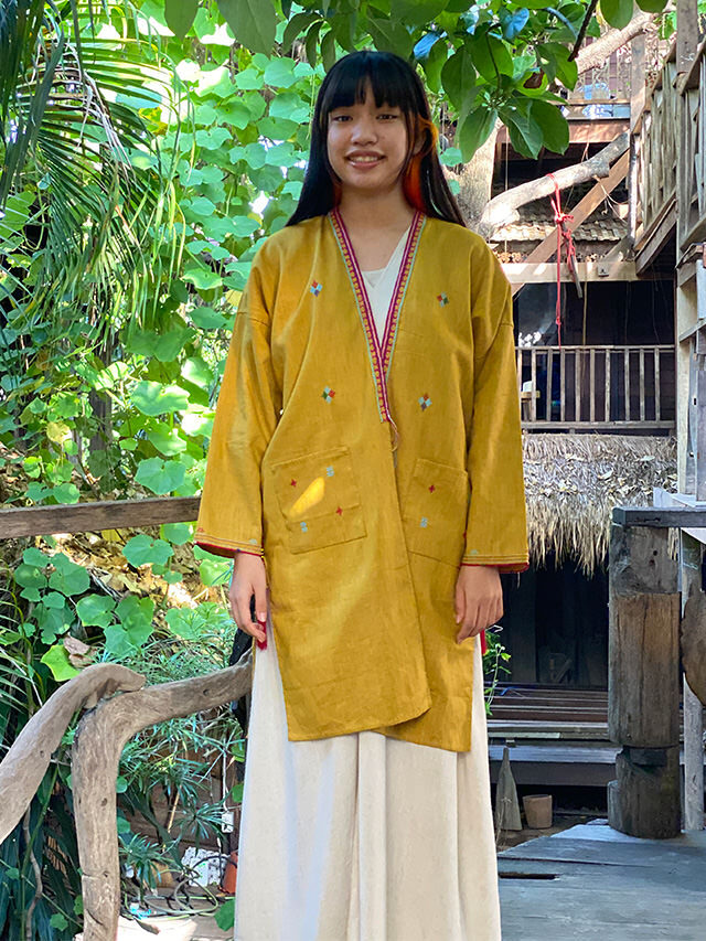 HEMP100% ヤオ族 ロング ジャケット【パヤカ オンラインショップ】 