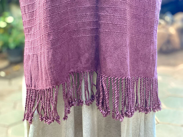 HEMP100% 手織り手縫い 貫頭衣・草木染め