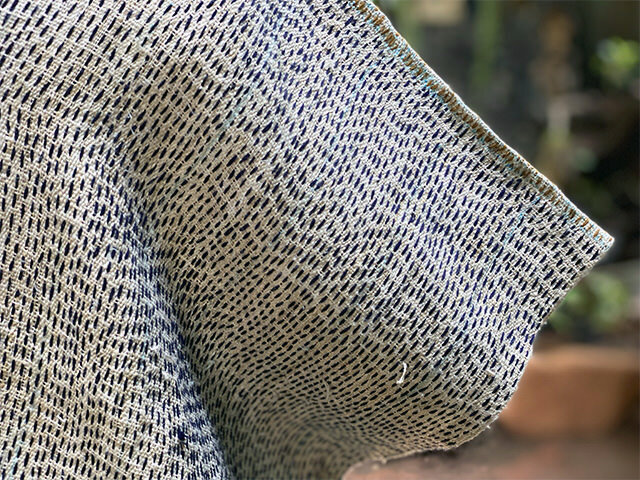 HEMP100% 刺し子 貫頭衣