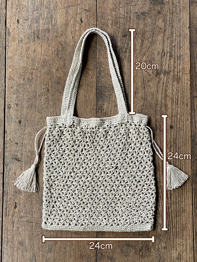 HEMP100% ハニカム編み 巾着 ポーチ【パヤカ オンラインショップ】