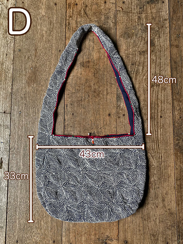 COTTON100% ヤオ族 手刺繍 バッグ (1点もの) 【パヤカ