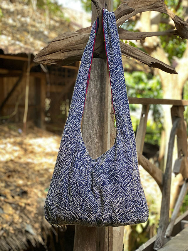 COTTON100% ヤオ族 手刺繍 バッグ【パヤカ オンラインショップ】