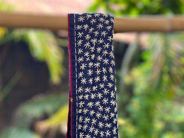 COTTON100% ヤオ族 手刺繍 バッグ【パヤカ オンラインショップ】