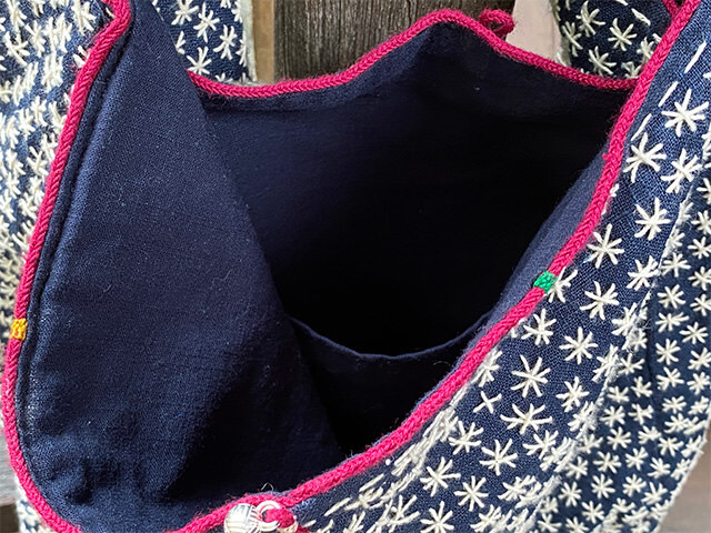COTTON100% ヤオ族 手刺繍 バッグ【パヤカ オンラインショップ】