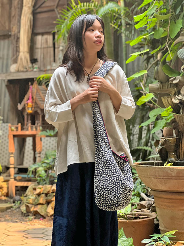 COTTON100% ヤオ族 手刺繍 バッグ【パヤカ オンラインショップ】