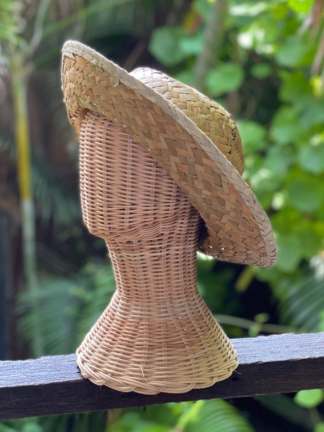 Guanabana コロンビア製 天然草木ハット Guanabana コロンビア製 天然草木ハット