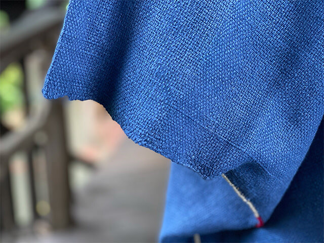 HEMP100% 手織り 貫頭衣 ポンチョ