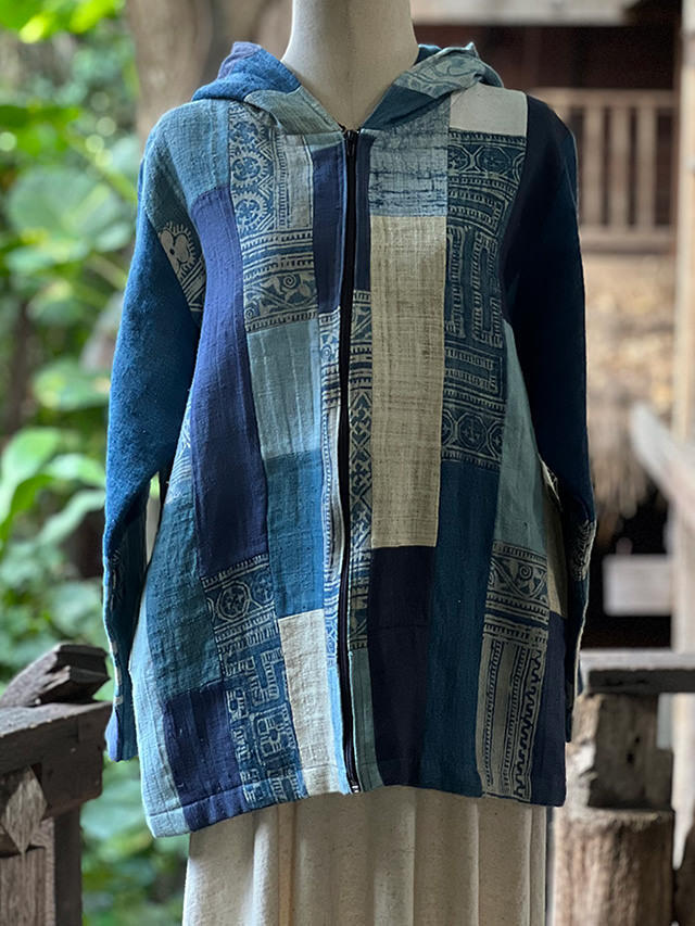 『Mud-Dyed/泥染め』コムデギャルソン輪っか草木染めジャケット F Mud-Dyed/泥染め』コムデギャルソン輪っか草木染めジャケット F
