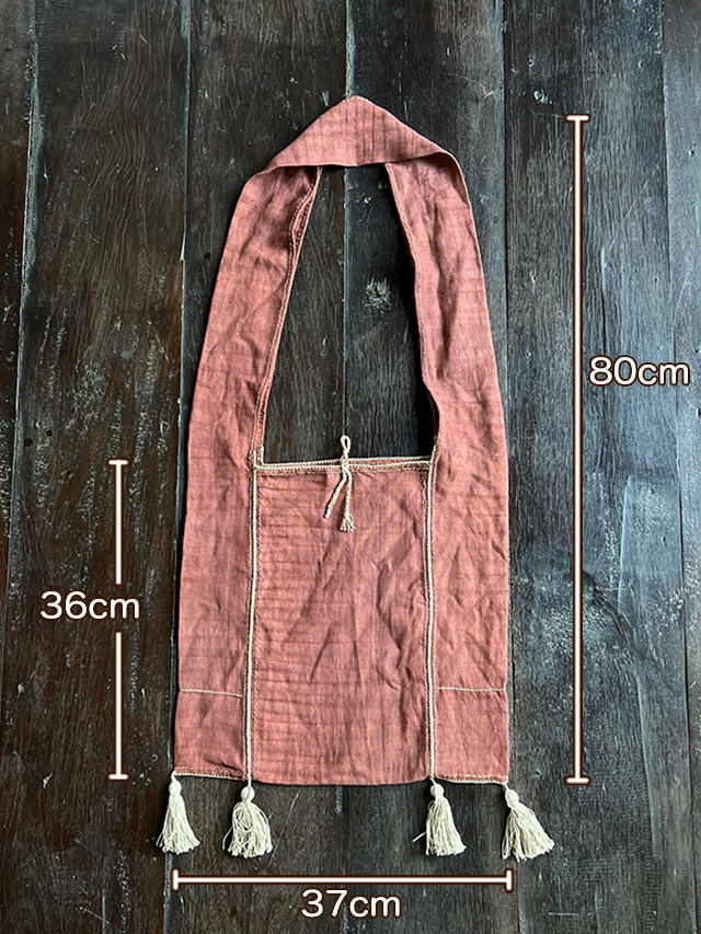 HEMP100% カレン族 ショルダーバッグ 