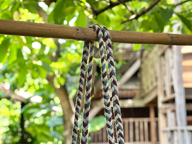 HEMP100% カレン族 ショルダーバッグ 