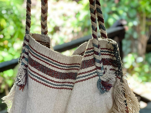 HEMP100% カレン族 ショルダーバッグ 