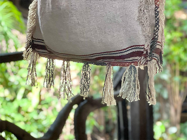 HEMP100% カレン族 ショルダーバッグ 