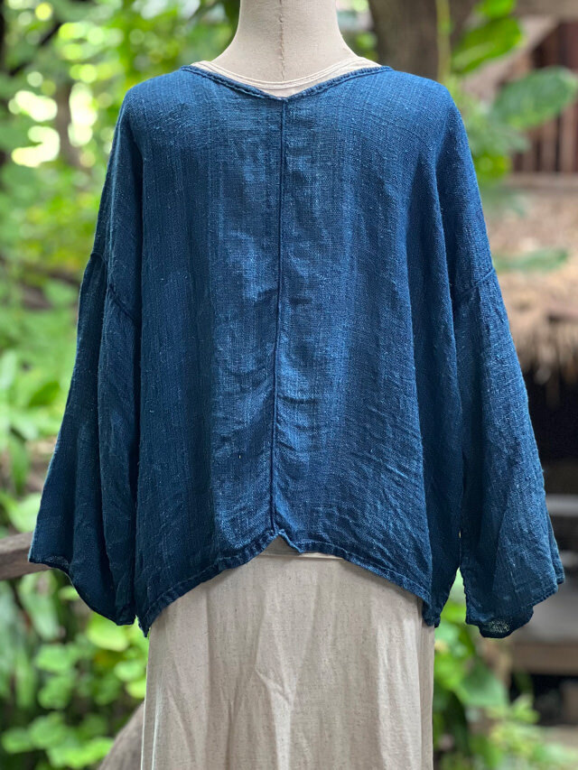 HEMP100% 手織り 手縫い ジャケット・草木染め【パヤカ オンライン