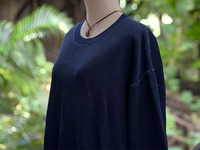 ヘンプコットン ふかふか トレーナー・草木染め