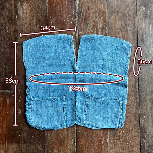 HEMP100% _織り ハンド ステッチ TEE