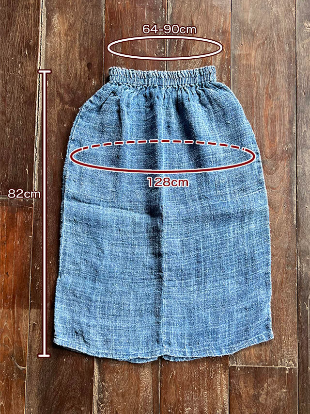 HEMP100% _織り ハンド ステッチ TEE