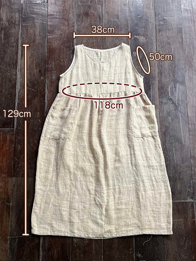 HEMP100% _織り ハンド ステッチ TEE