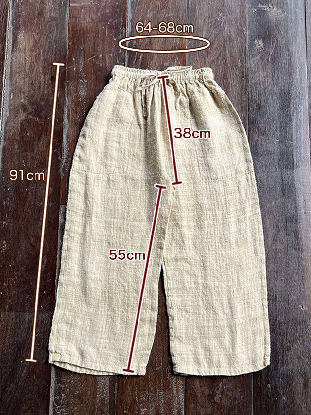 HEMP100% _織り ハンド ステッチ TEE