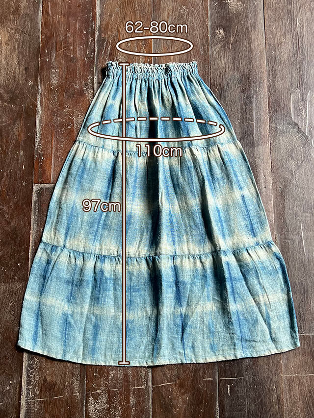 HEMP100% _織り ハンド ステッチ TEE