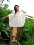asana アイヌポンチョ