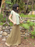 asana 手刺繍HEMPベスト
