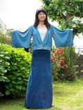 asana キモノカーデ・草木染め