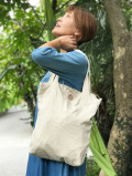 asana エコバッグ・きなり