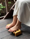 WOOD 足つぼ マッサージ ローラー・小