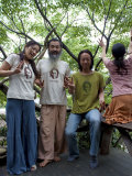 asana メンズ プリント Tee