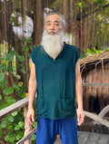 asana HEMP100% テロテロ 縄文シャツ・草木染め