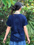 asana カラーTee・抜染