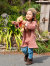 asana KIDS ヘンプコットン スパンデックス レギンス・草木染め