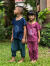 asana KIDS ヘンプコットン 薄手 NEW 2WAY パンツ・草木染め
